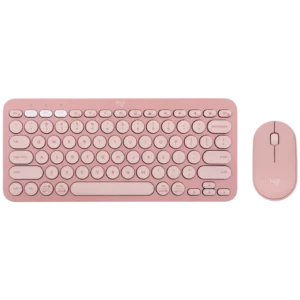 Logitech(R) Pebble 2 Combo - Tonal Rose